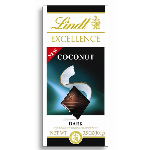 Lindt Coconut Dark Chocolate Bar Chocolate Chicago Importing Company